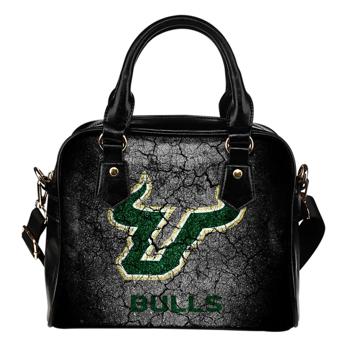 Wall Break South Florida Bulls Shoulder Handbags Women Purse Sb0801