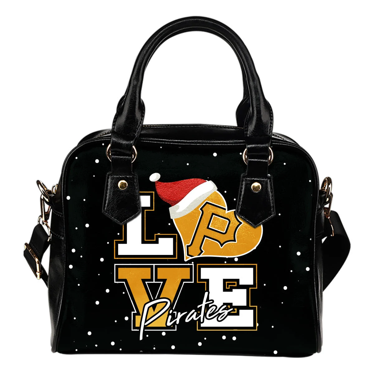 Love Word Christmas Sweet Pittsburgh Pirates Shoulder Handbags Sb0801
