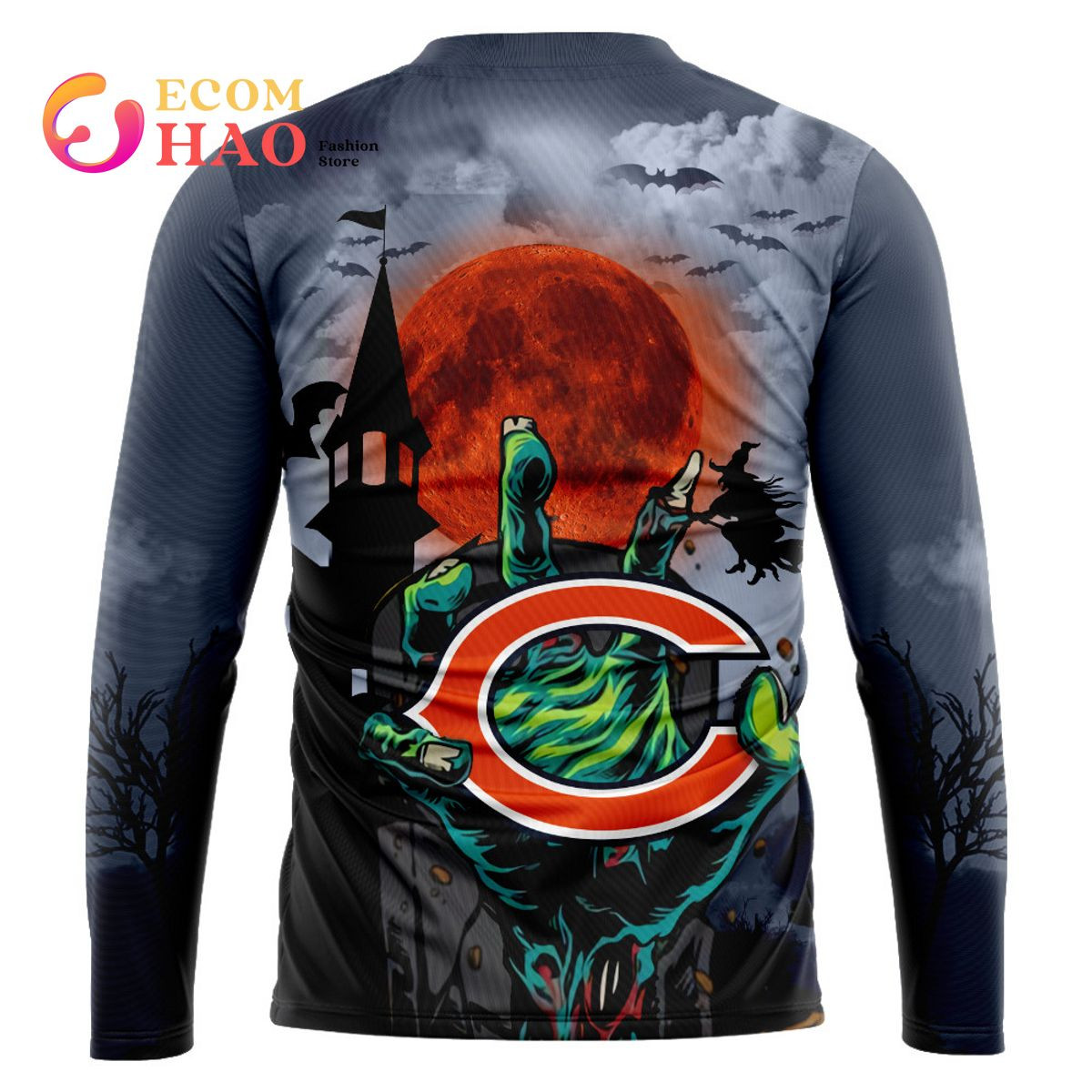 Bears Halloween Jersey 3D Hoodie, Zip Hoodie, Man - Women, Warm, Premium Quality HZ0501