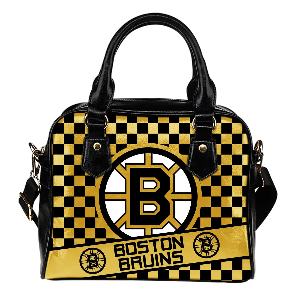 Different Fabulous Banner Boston Bruins Shoulder Handbags Sb0801