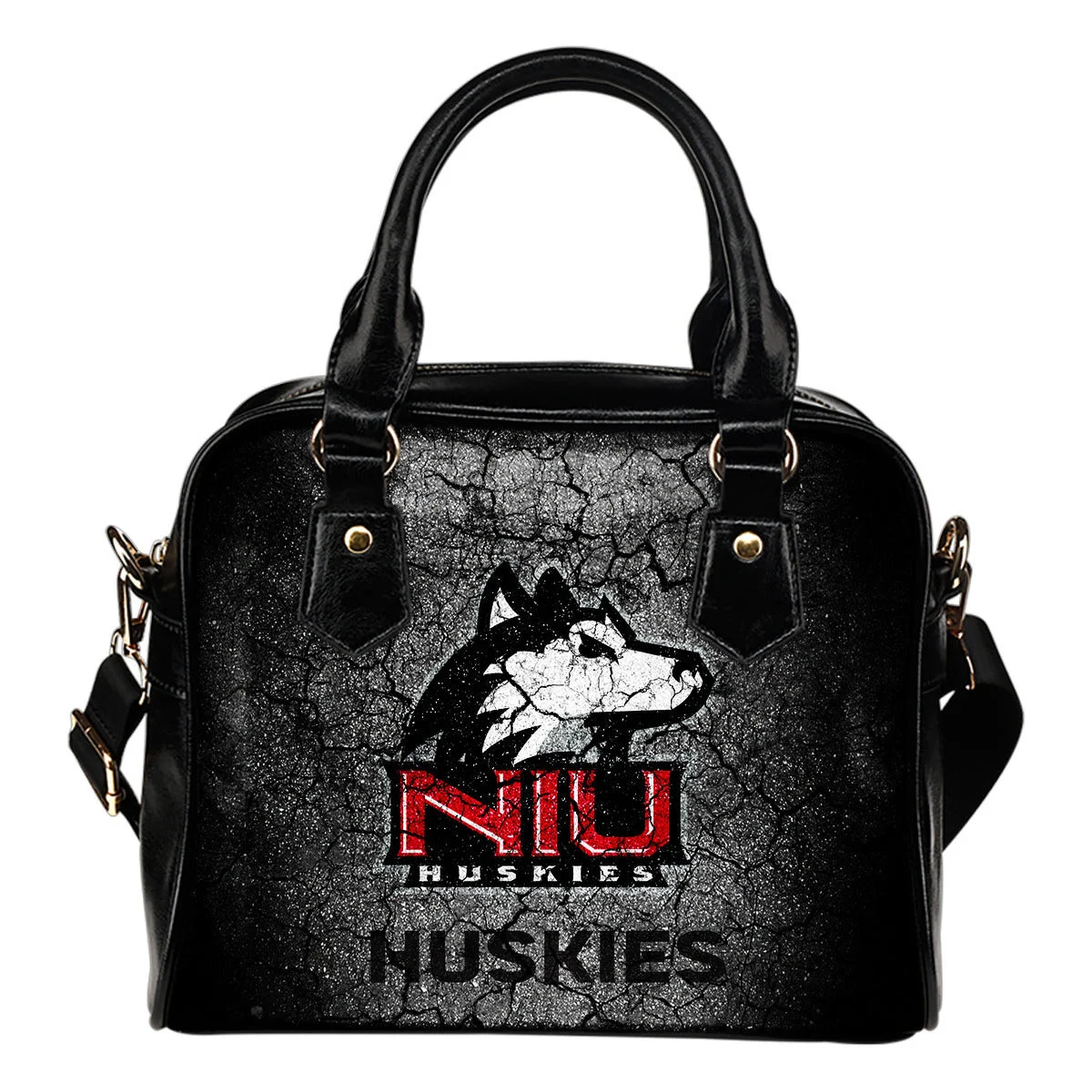 Wall Break Northern Illinois Huskies Shoulder Handbags Women Purse Sb0801