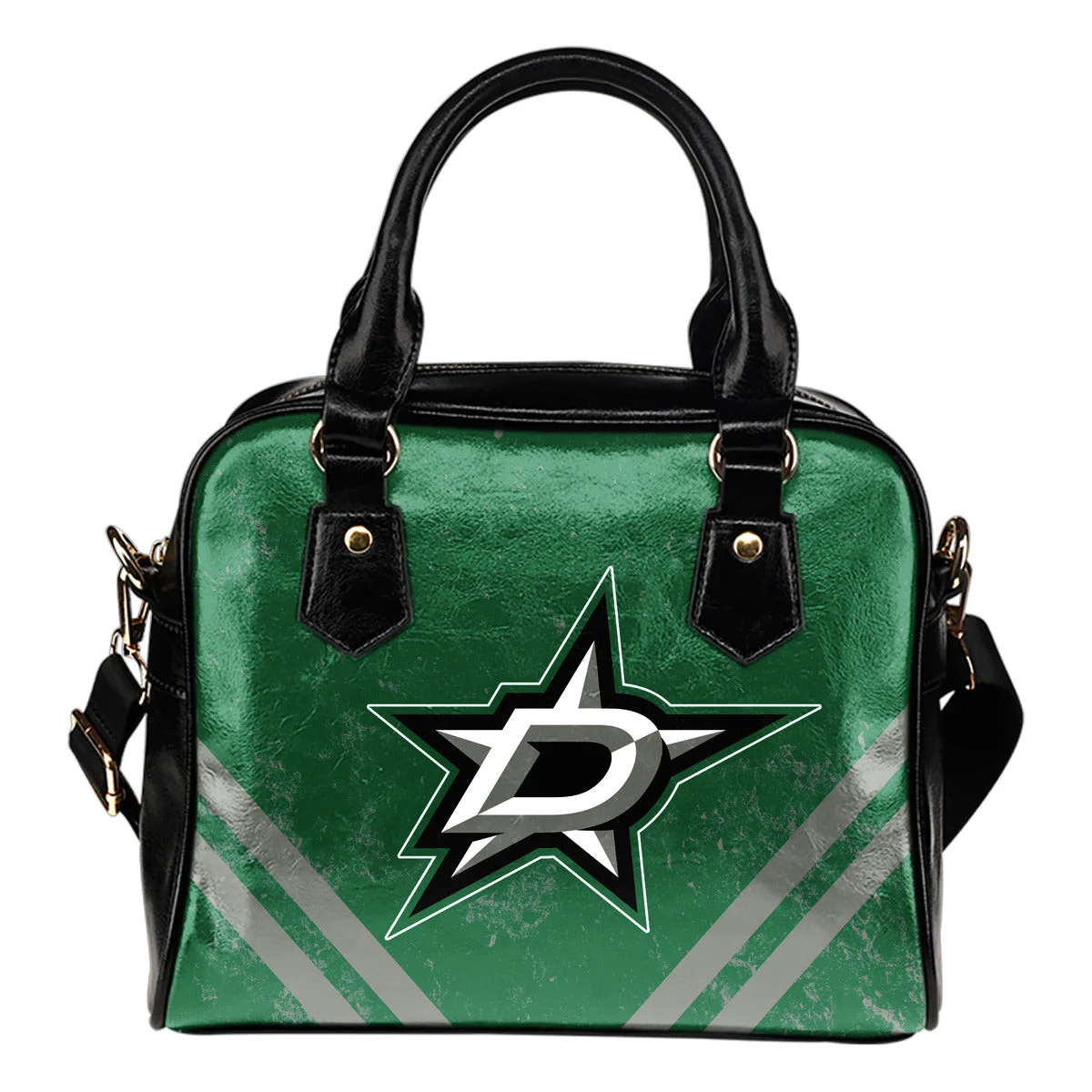 Couple Curves Light Good Logo Dallas Stars Shoulder Handbags Sb0801