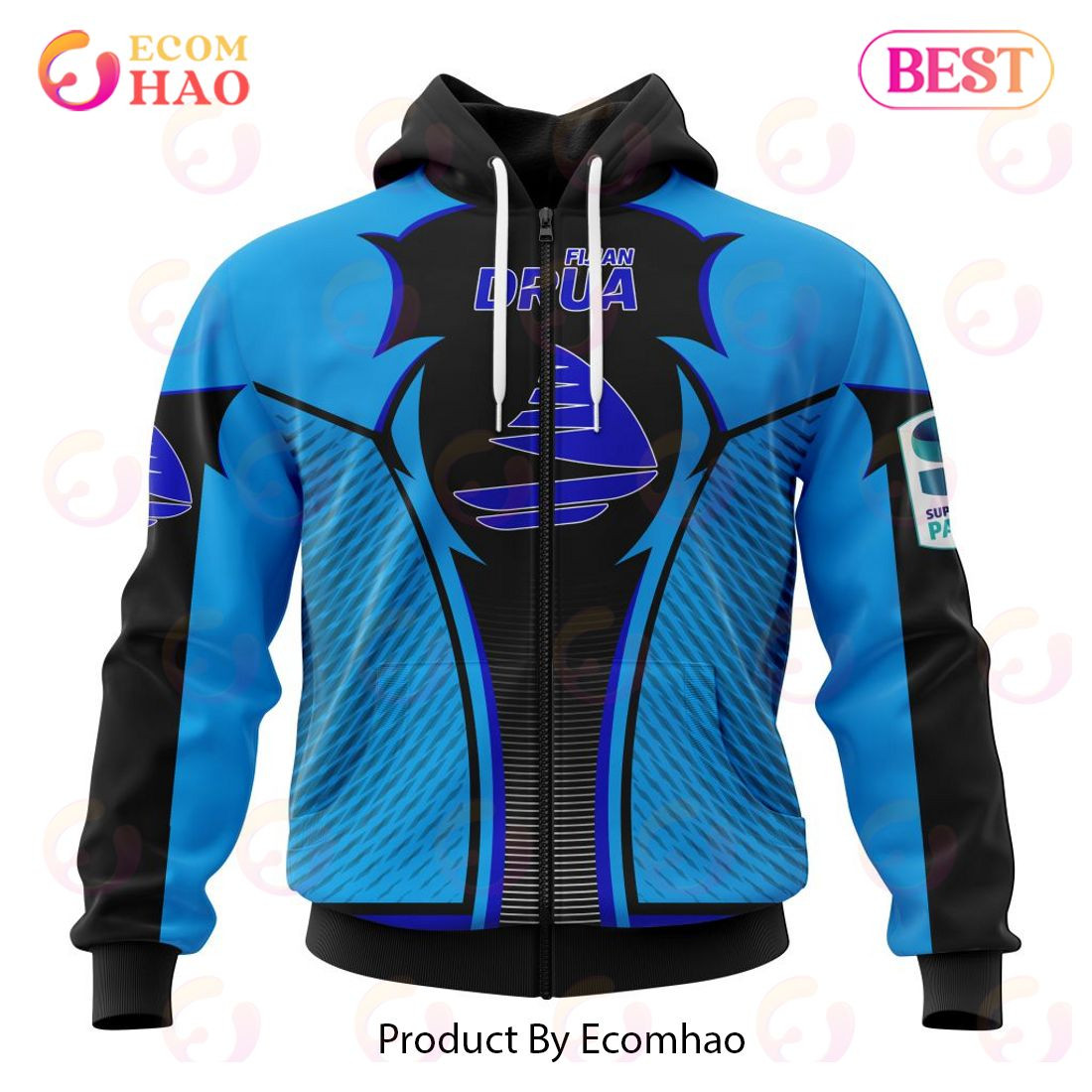 BEST Super Rugby Fijian Drua Specialized Jersey Concepts 3D Hoodie, Zip Hoodie, Man - Women, Warm, Premium Quality HZ0501