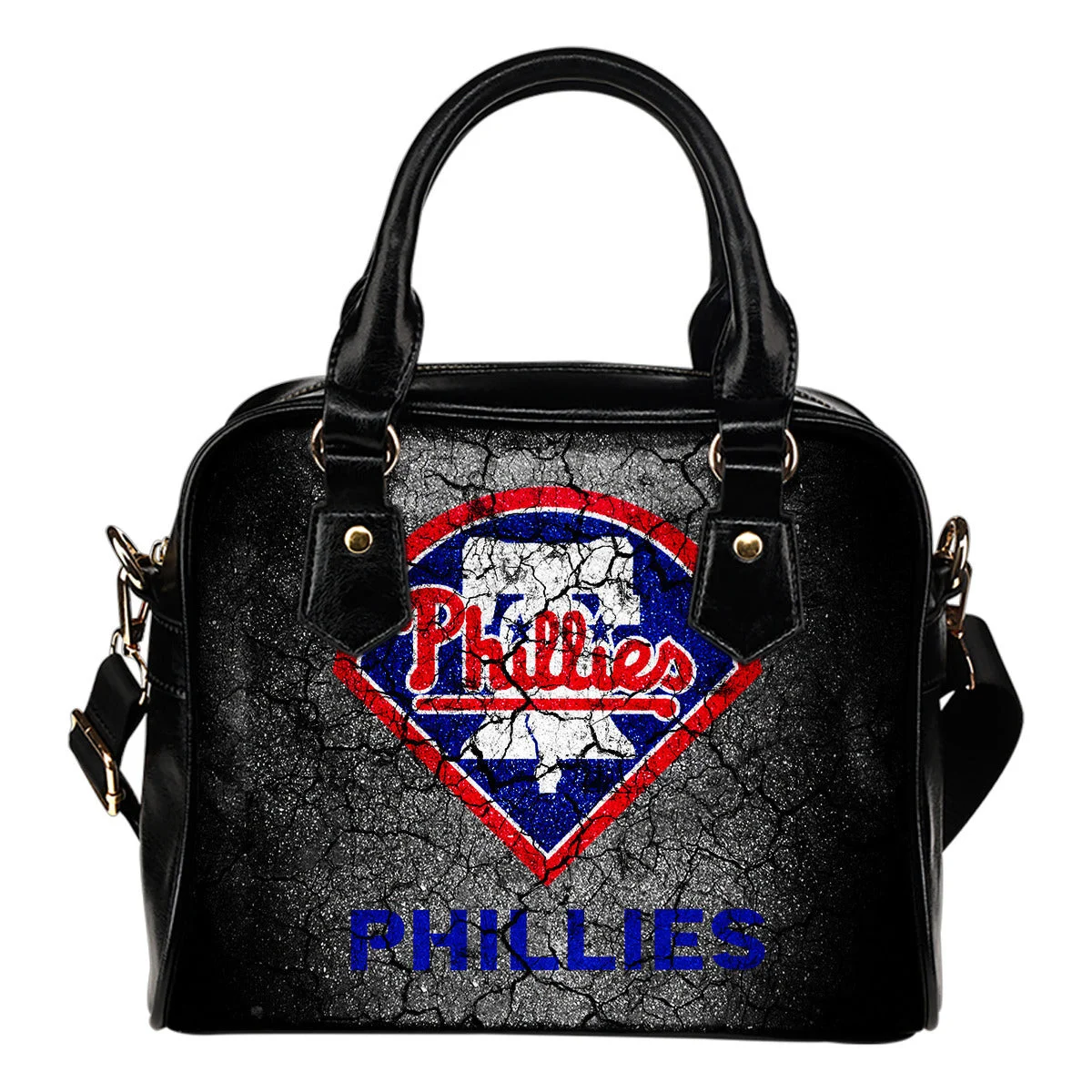 Wall Break Philadelphia Phillies Shoulder Handbags Women Purse Sb0801