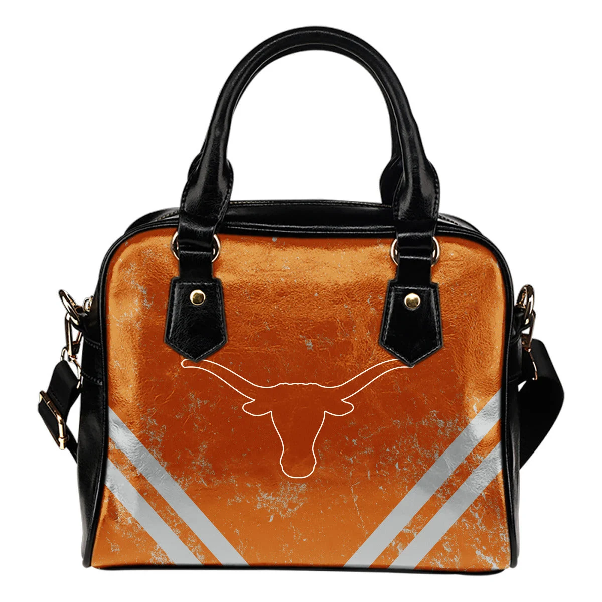 Couple Curves Light Good Logo Texas Longhorns Shoulder Handbags Sb0801