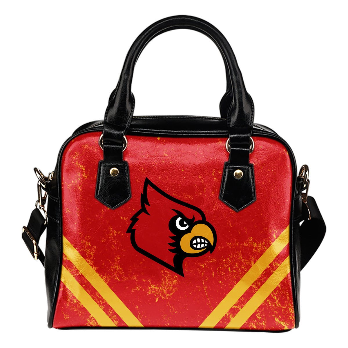 Couple Curves Light Good Logo Louisville Cardinals Shoulder Handbags Sb0801