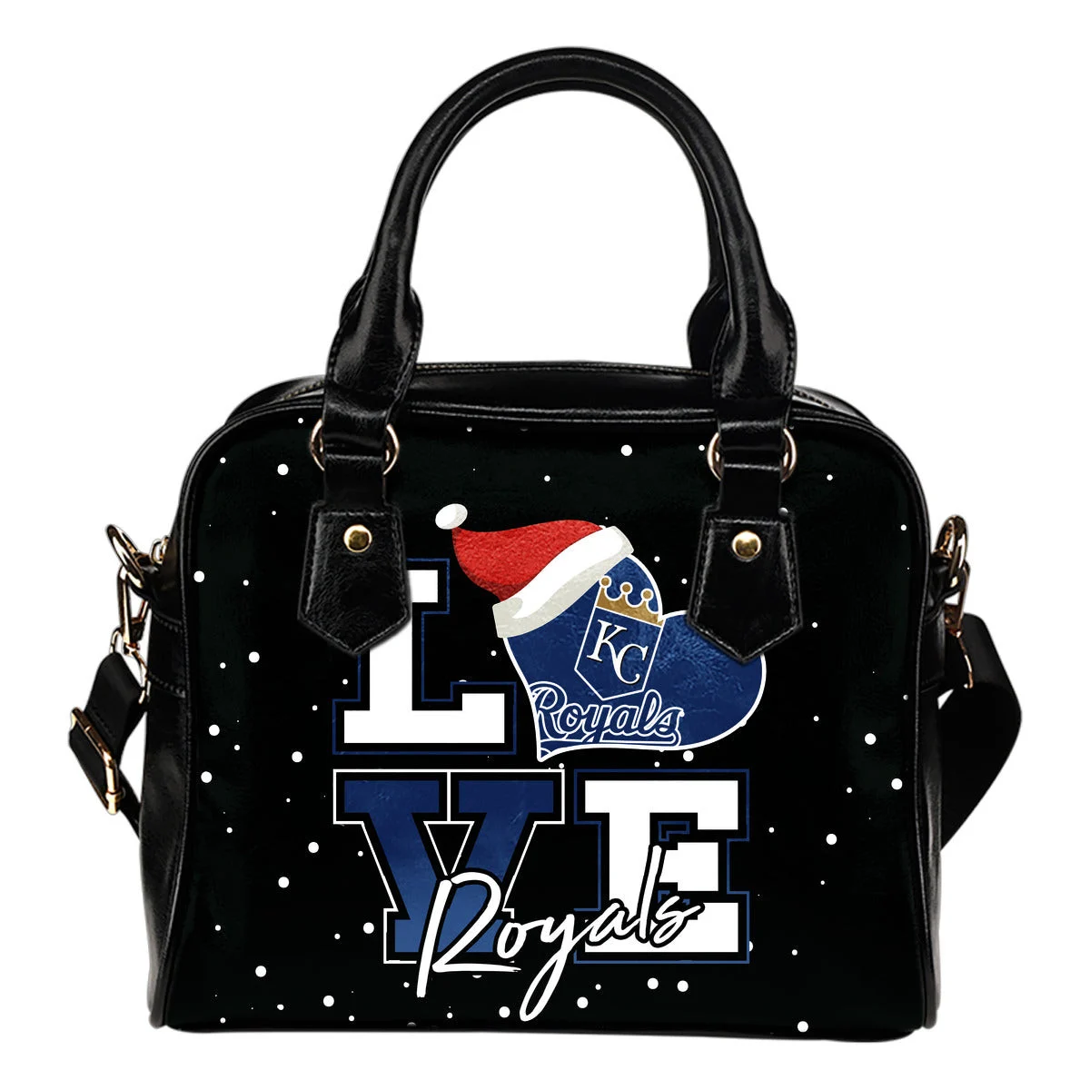 Love Word Christmas Sweet Kansas City Royals Shoulder Handbags Sb0801