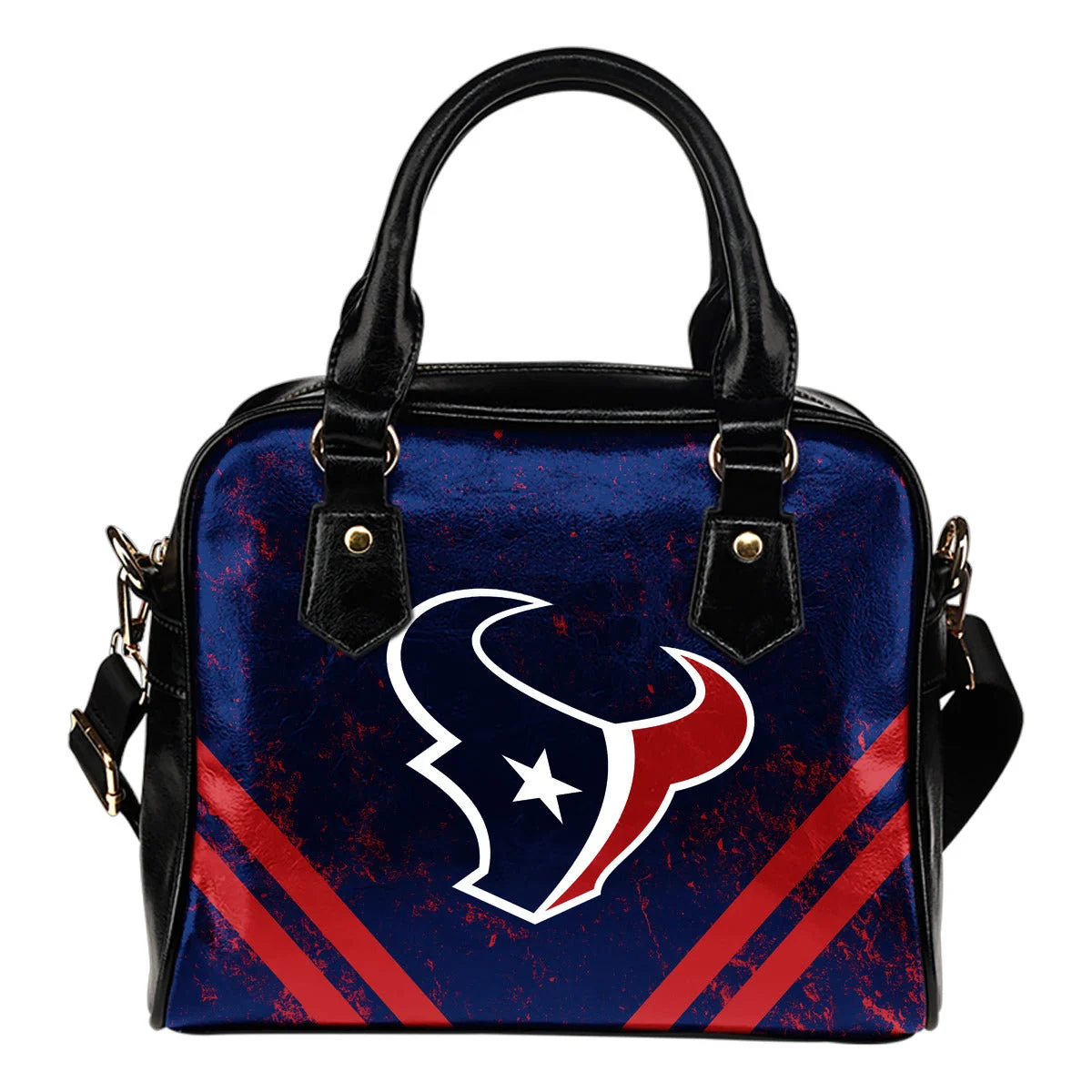 Couple Curves Light Good Logo Houston Texans Shoulder Handbags Sb0801