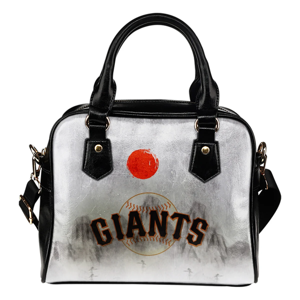 Calligraphy Ancient Logo Mysterious San Francisco Giants Shoulder Handbags Sb0801