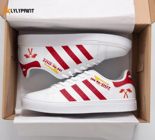 In-n-Out Skate Shoes For Men Women Fans Gift e1 , Trendy Style Sneakers ST0801