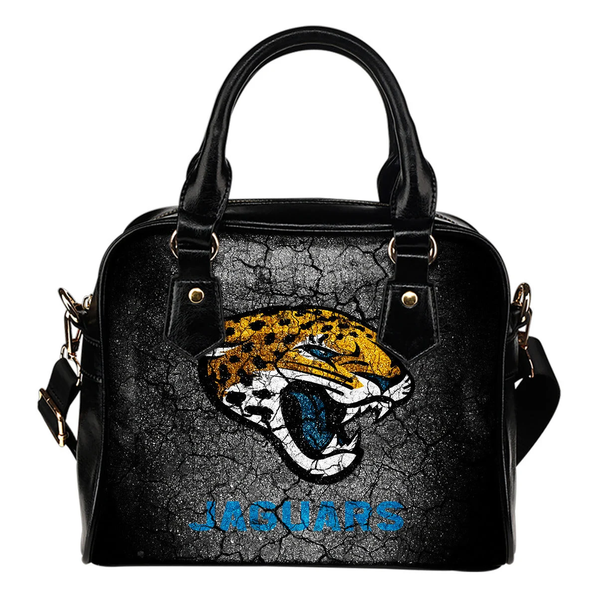 Wall Break Jacksonville Jaguars Shoulder Handbags Women Purse Sb0801