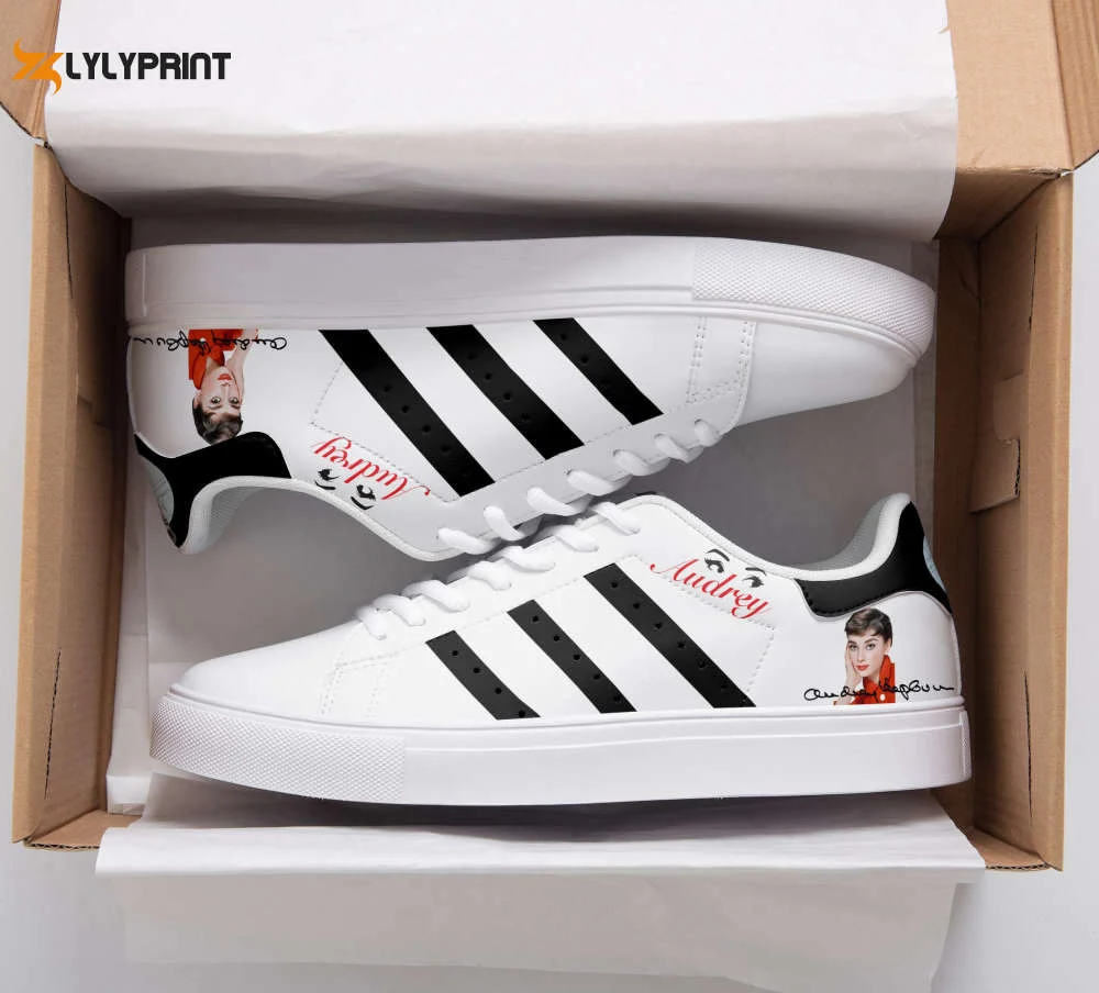 Audrey Hepburn Skate Shoes For Men Women Fans Gift , Trendy Style Sneakers ST0801