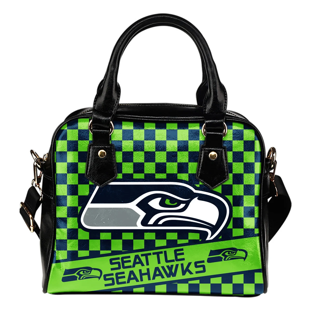 Different Fabulous Banner Seattle Seahawks Shoulder Handbags Sb0801