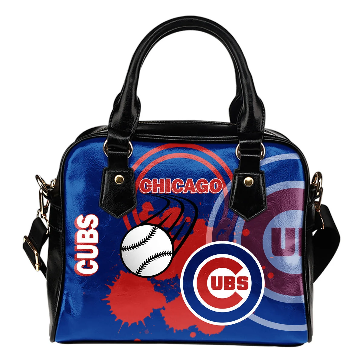 The Victory Chicago Cubs Shoulder Handbags Sb0801