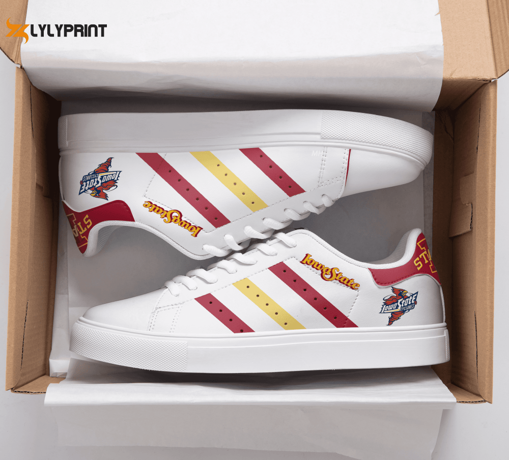 Iowa State Cyclones Skate Shoes For Men Women Fans Gift 3b , Trendy Style Sneakers ST0801