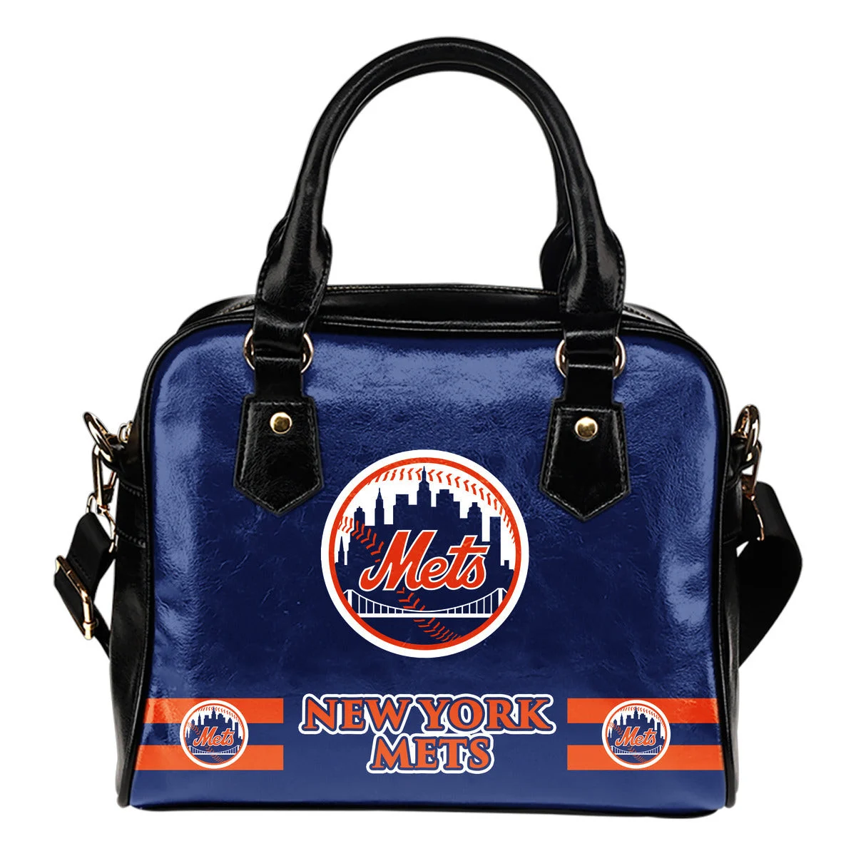 New York Mets For Life Shoulder Handbags Sb0801