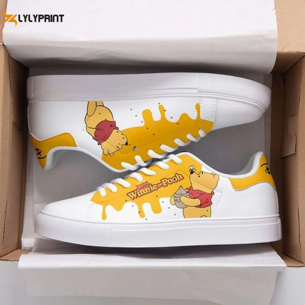 Winnie the pooh 1 Skate Shoes For Men Women Fans Gift , Trendy Style Sneakers ST0801