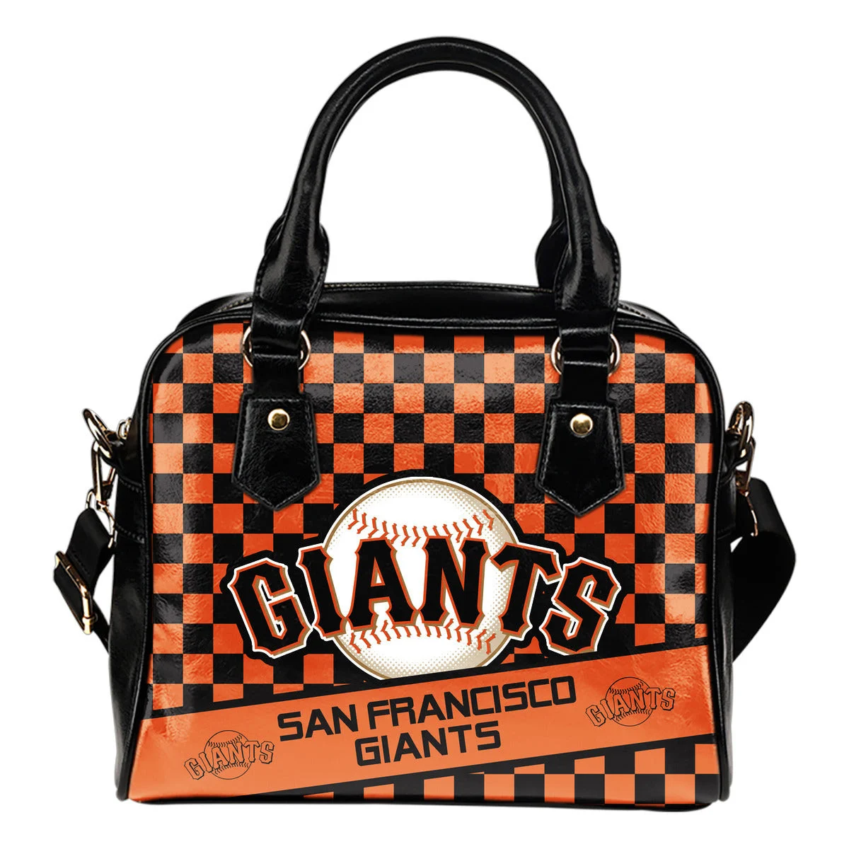 Different Fabulous Banner San Francisco Giants Shoulder Handbags Sb0801