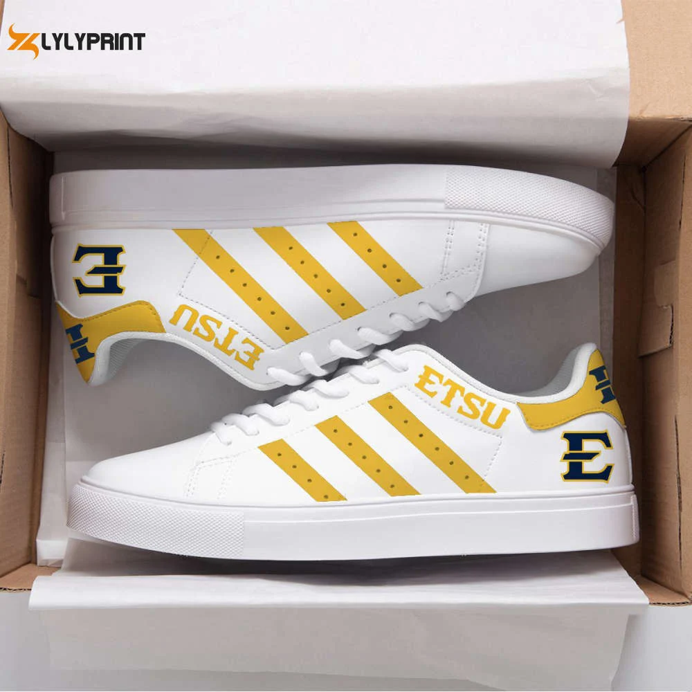 East Tennessee State Buccaneers 1 Skate Shoes For Men Women Fans Gift , Trendy Style Sneakers ST0801