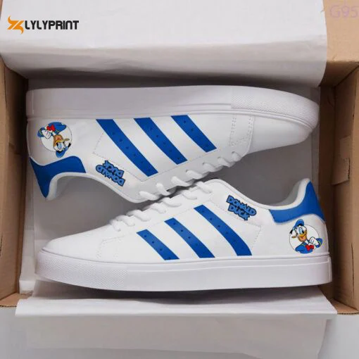 Donald Duck 1 Skate Shoes For Men Women Fans Gift , Trendy Style Sneakers ST0801