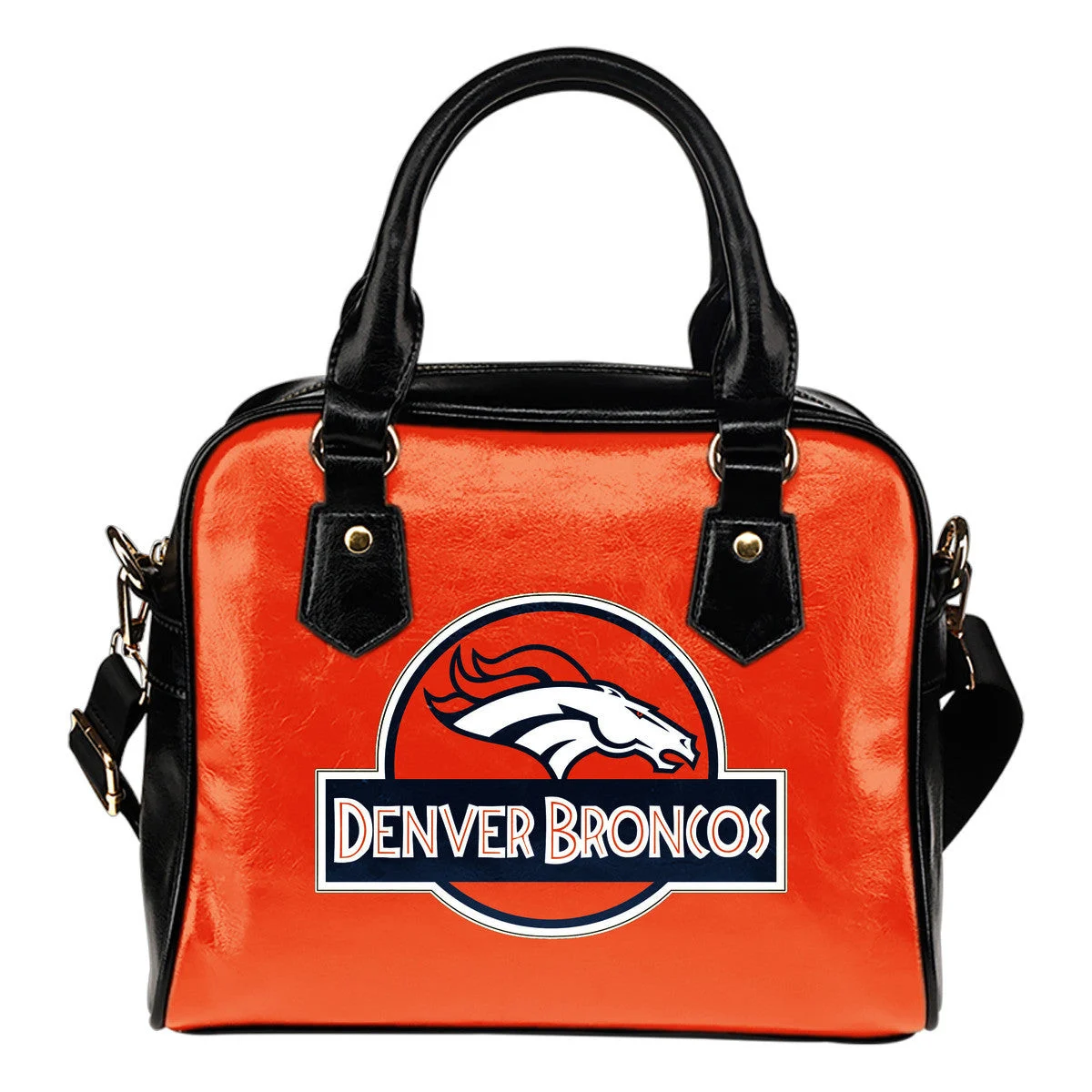 Jurassic Park Denver Broncos Shoulder Handbags Women Purse Sb0801