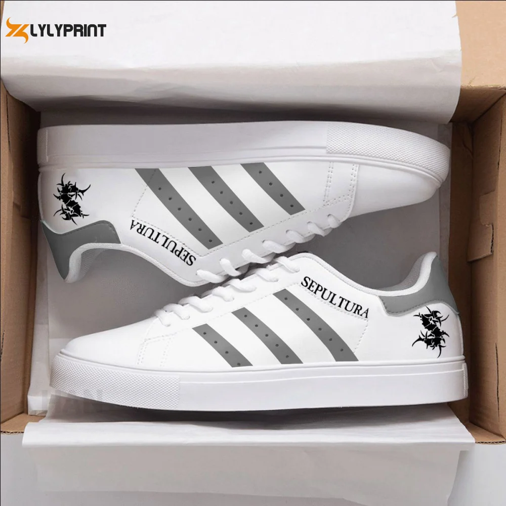 Sepultura 3 Skate Shoes For Men Women Fans Gift , Trendy Style Sneakers ST0801