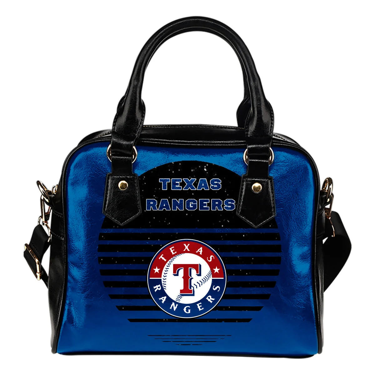 Back Fashion Round Charming Texas Rangers Shoulder Handbags Sb0801