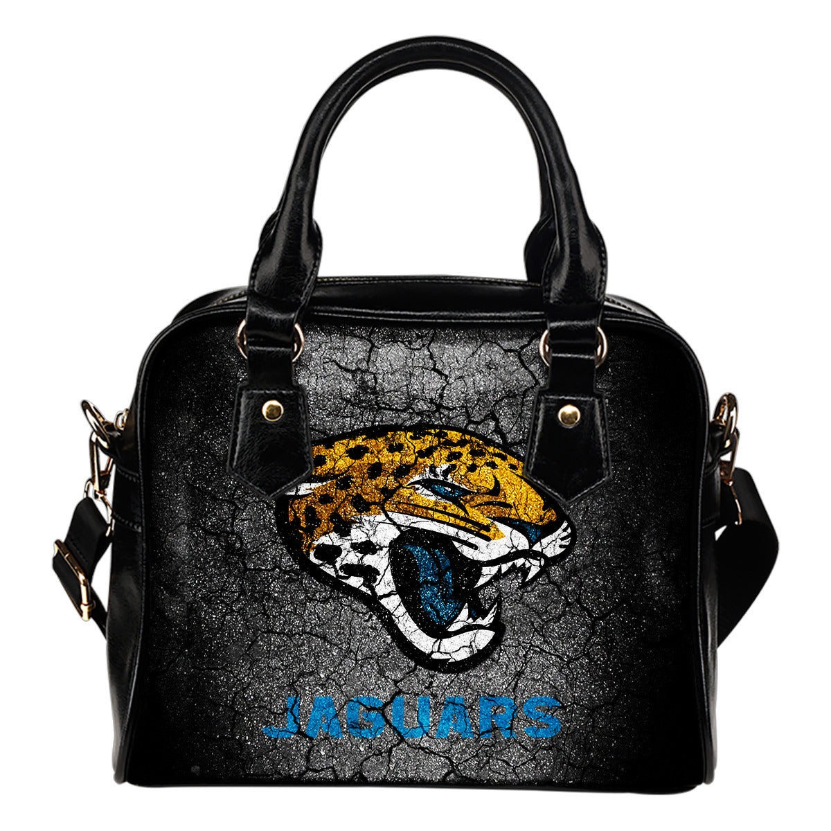 Wall Break Jacksonville Jaguars Shoulder Handbags Women Purse Sb0801