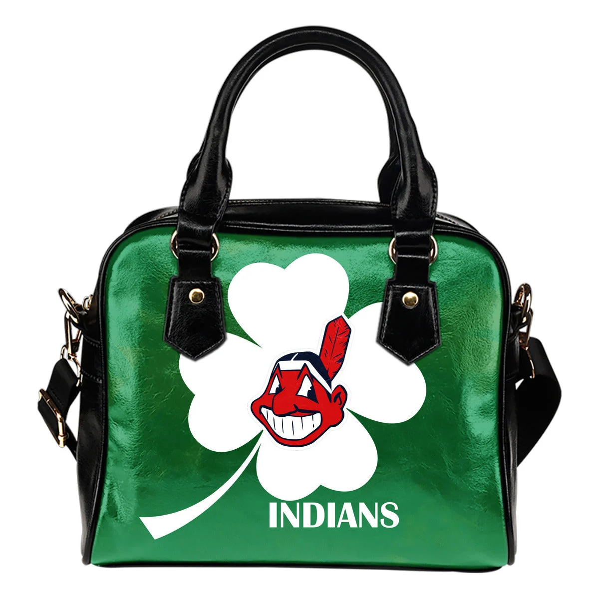 Cleveland Indians Blowing Amazing Stuff Shoulder Handbags Sb0801