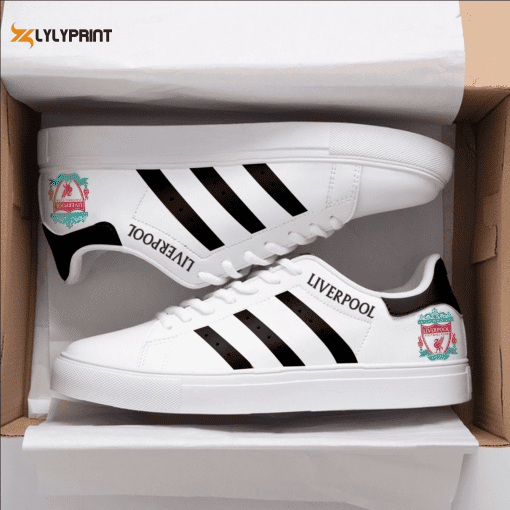 Liverpool Fc Skate Shoes For Men Women Fans Gift , Trendy Style Sneakers ST0801