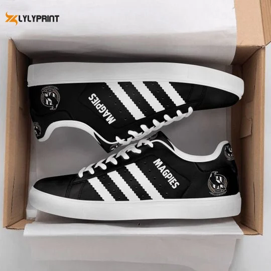 Collingwood Magpies Skate Shoes For Men Women Fans Gift , Trendy Style Sneakers ST0801