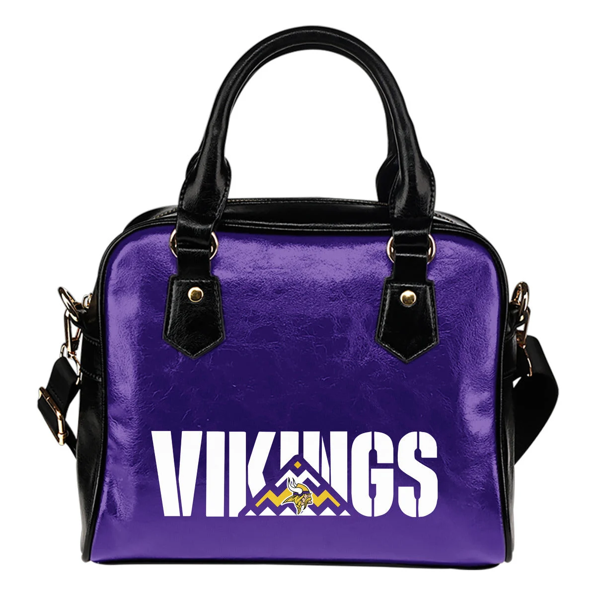 Minnesota Vikings Mass Triangle Shoulder Handbags Sb0801