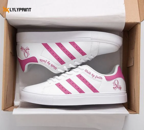 breast cancer Skate Shoes For Men Women Fans Gift , Trendy Style Sneakers ST0801