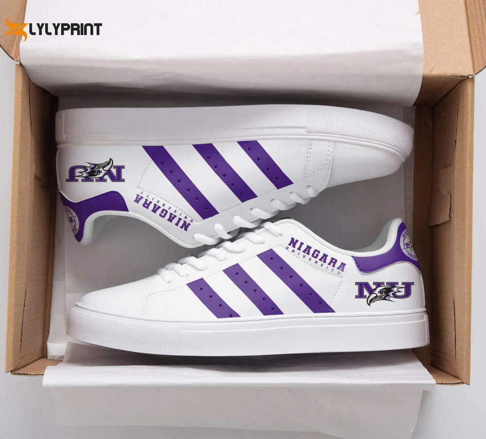 Niagara Purple Eagles 1 Skate Shoes For Men Women Fans Gift , Trendy Style Sneakers ST0801