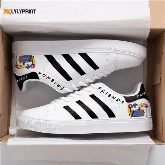 Friends Tv Show 2 Skate Shoes For Men Women Fans Gift , Trendy Style Sneakers ST0801