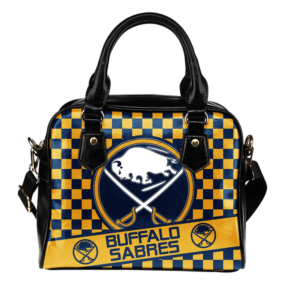 Different Fabulous Banner Buffalo Sabres Shoulder Handbags Sb0801