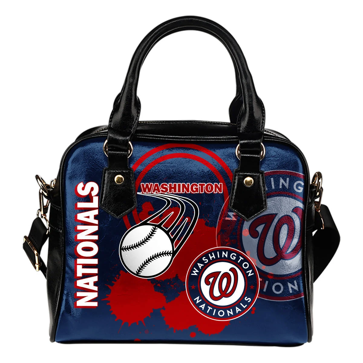 The Victory Washington Nationals Shoulder Handbags Sb0801