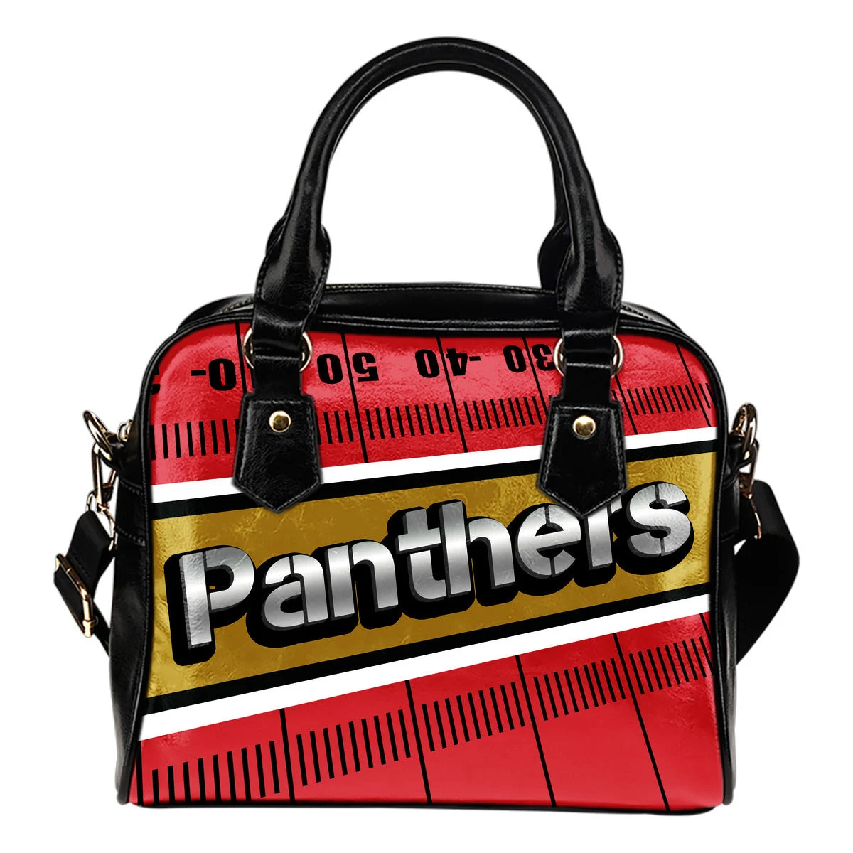 Florida Panthers Silver Name Colorful Shoulder Handbags Sb0801