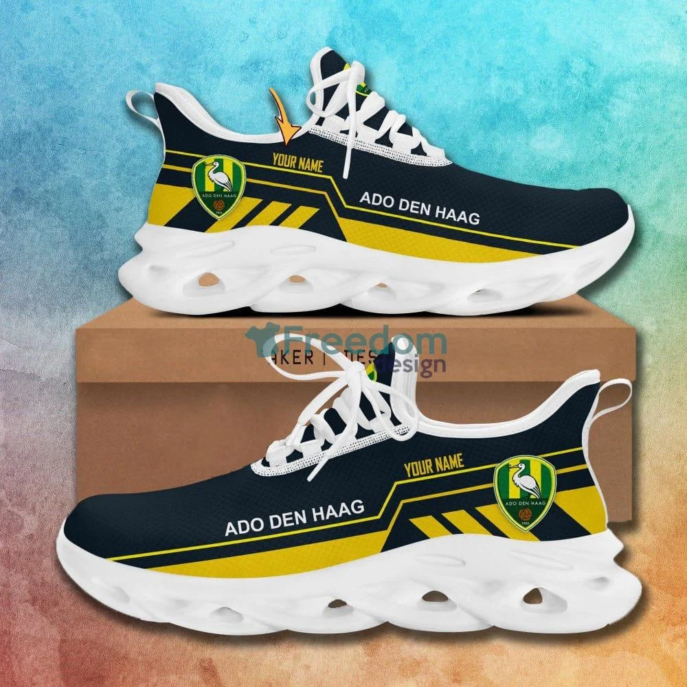 ADO Den Haag Custom Name Navy Max Soul Shoes  MS0601