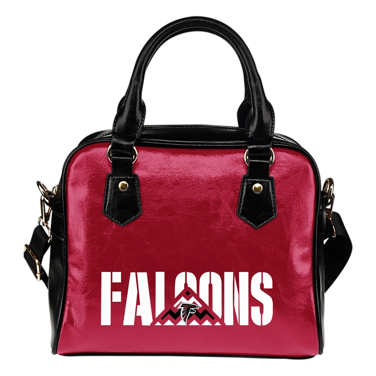 Atlanta Falcons Mass Triangle Shoulder Handbags Sb0801