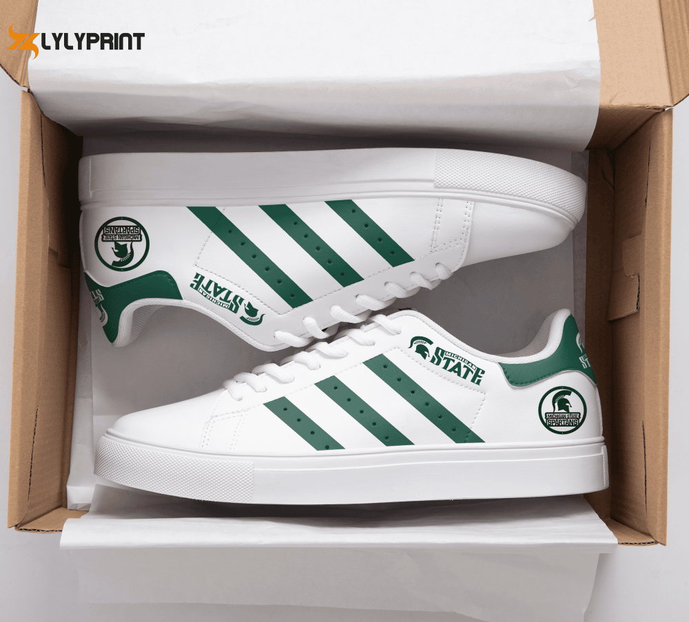 Michigan State Spartans 1 Skate Shoes For Men Women Fans Gift , Trendy Style Sneakers ST0801
