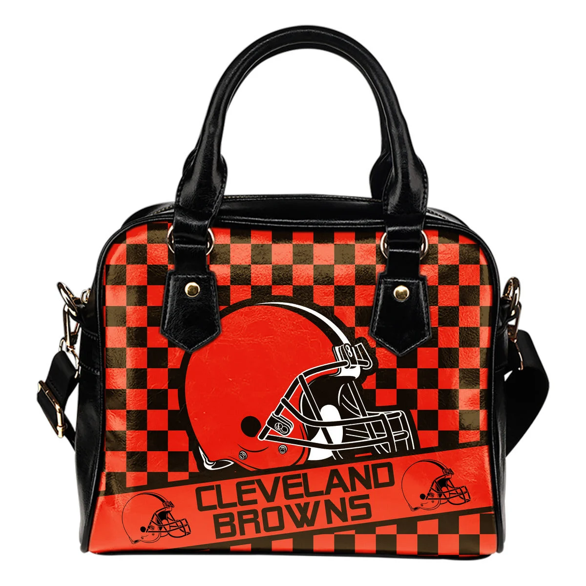 Different Fabulous Banner Cleveland Browns Shoulder Handbags Sb0801