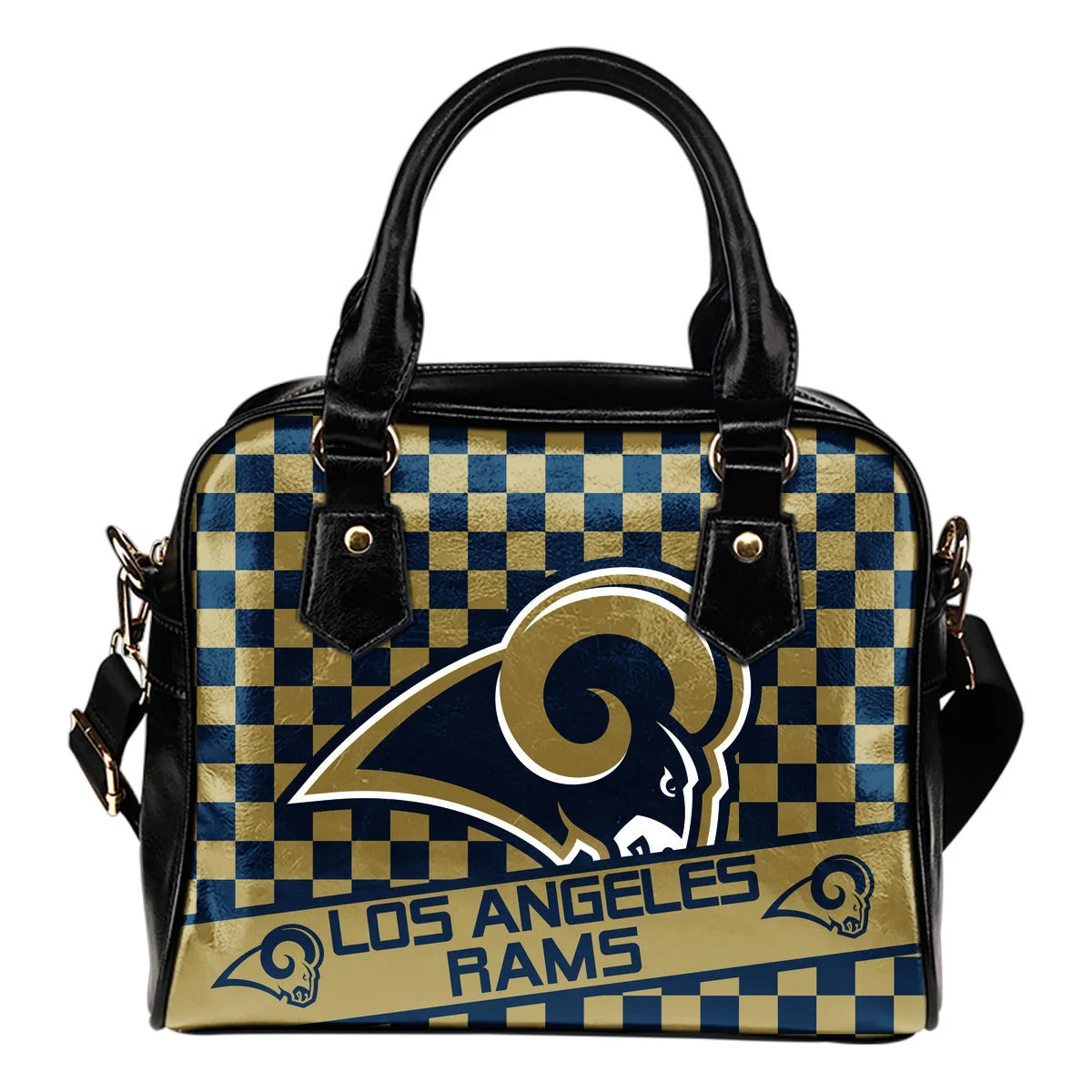 Different Fabulous Banner Los Angeles Rams Shoulder Handbags Sb0801