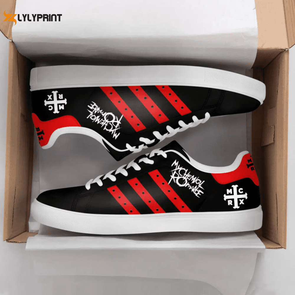 My Chemical Romance Skate Shoes For Men Women Fans Gift , Trendy Style Sneakers ST0801