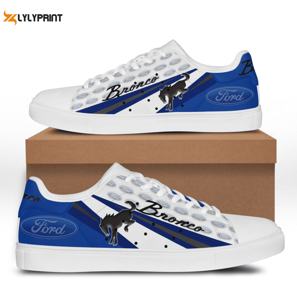Ford Bronco Skate Shoes For Men Women Fans Gift ,Trendy Style Sneakers ST0801