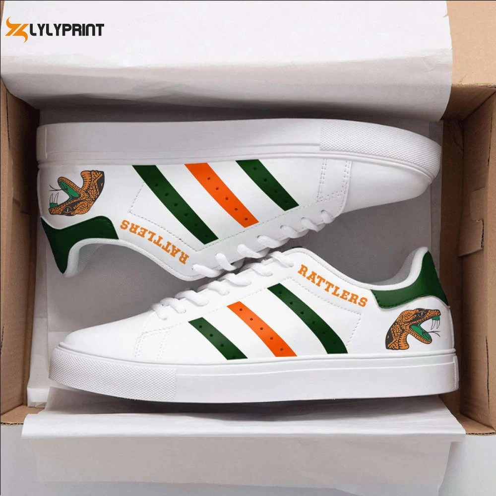 Florida A&M Rattlers 7 Skate Shoes For Men Women Fans Gift ,Trendy Style Sneakers ST0801