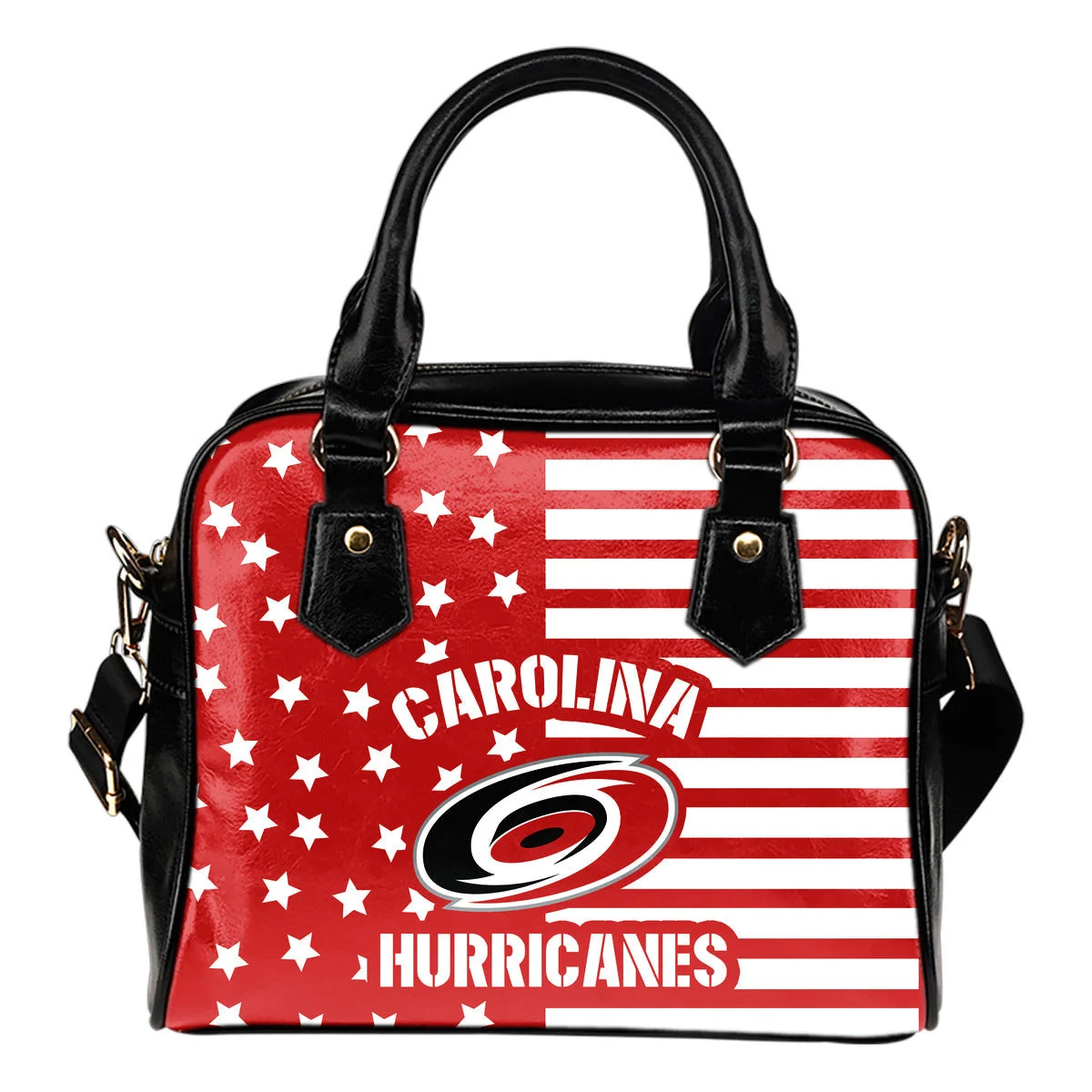 Twinkle Star With Line Carolina Hurricanes Shoulder Handbags Sb0801