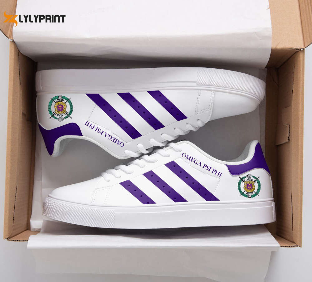 Omega Psi Phi a Skate Shoes For Men Women Fans Gift , Trendy Style Sneakers ST0801