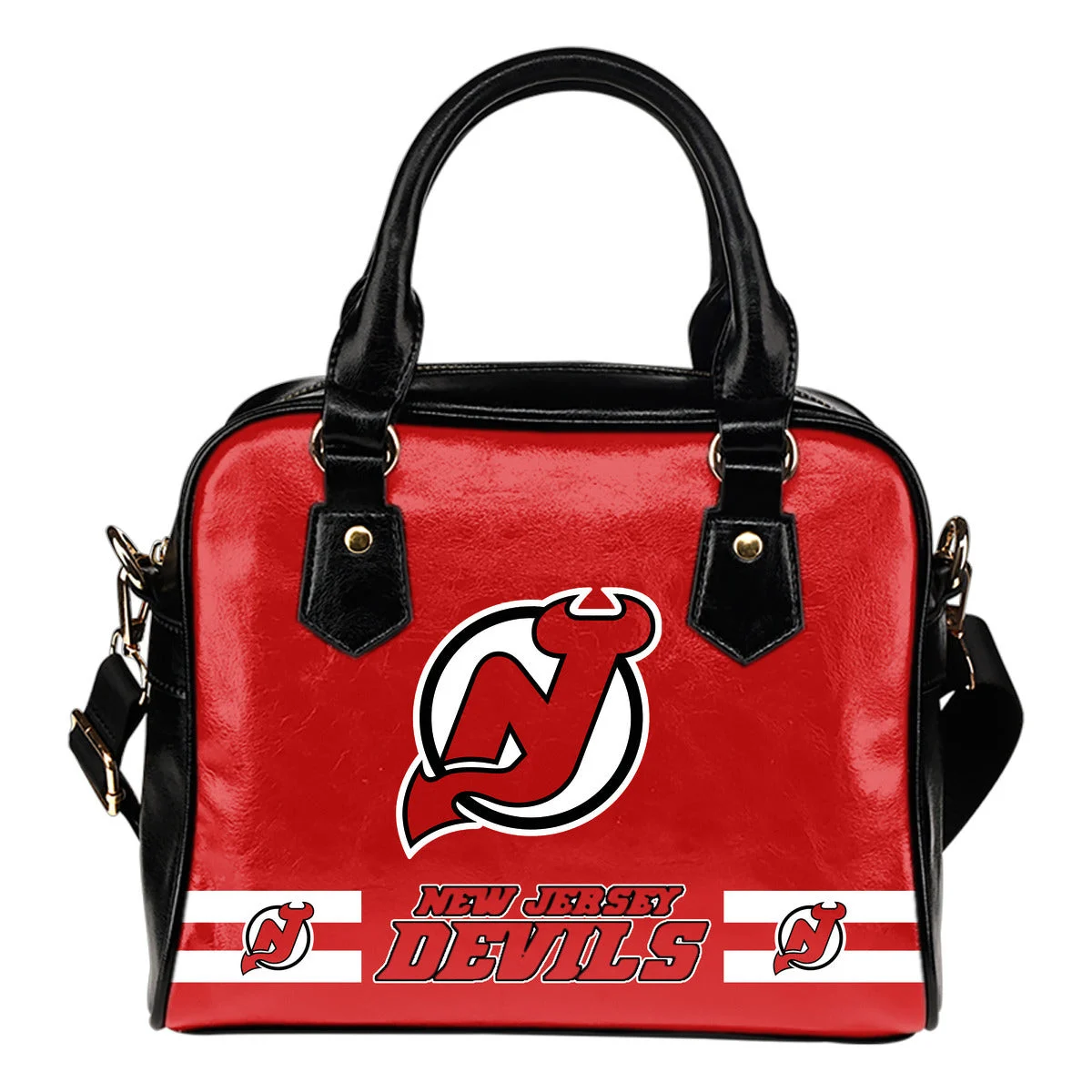 New Jersey Devils For Life Shoulder Handbags Sb0801