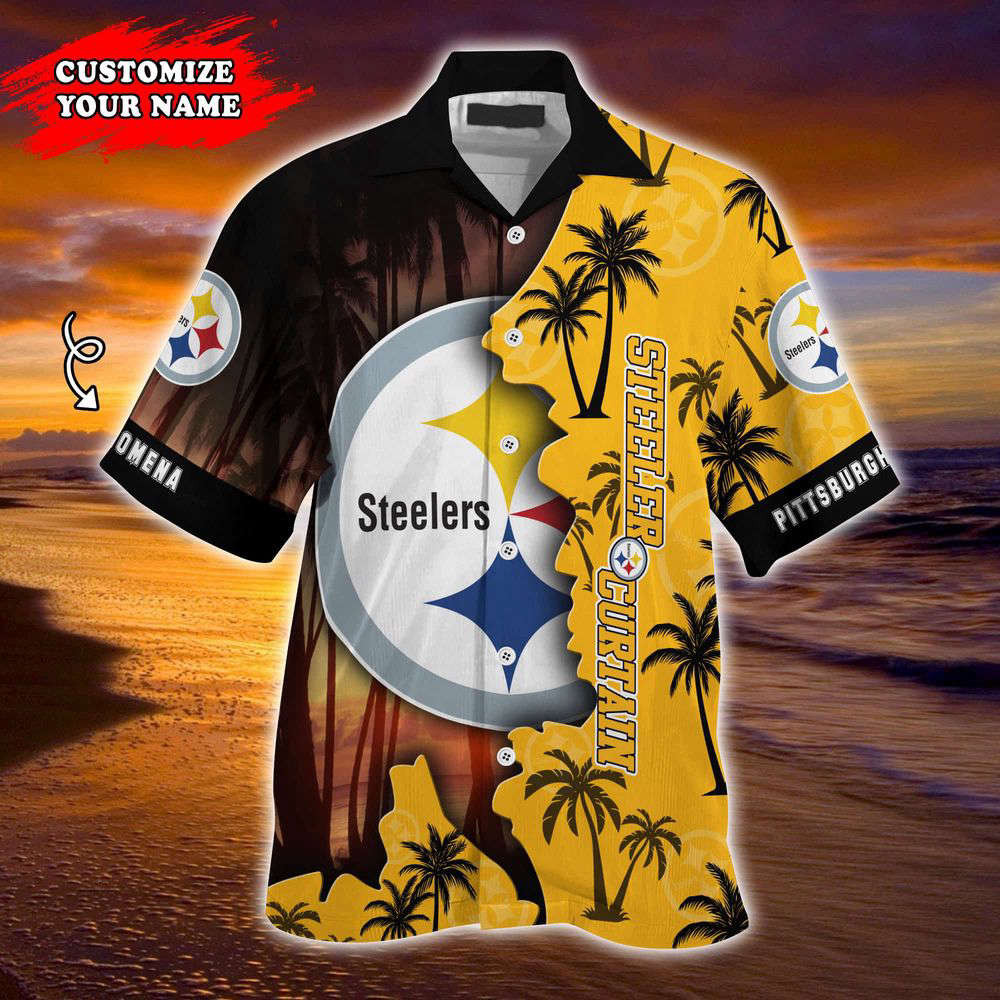Pittsburgh Steelers NFL-Customized Summer Hawaii Shirt For Sports Enthusiasts HW0601